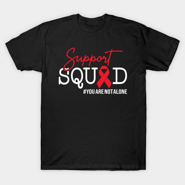 Awareness Support Squad T-Shirt by Islla Workshop